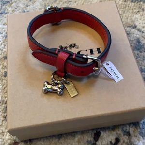 Coach Dog Collar size Small NWT